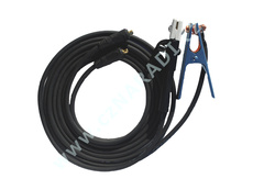 Gumové svařovací kabely pro elektrodu 25mm/4m, 10-25