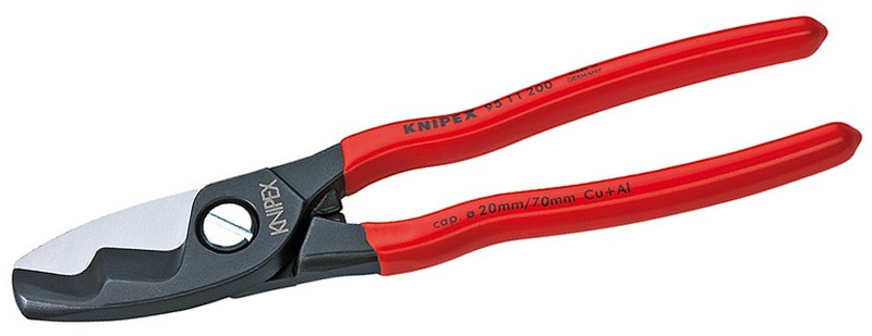 Nůžky na kabely s dvojitým břitem 200mm