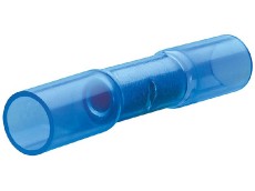 Kabelové koncovky - spojovací články - modrá 100ks