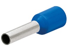 Kabelové koncovky - dutinky 16mm - modrá 200ks