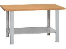 AKCE KW: Pracovní stůl s policí 1500x700mm / nosnost 250kg