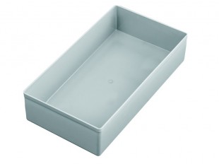 AKCE KW: Krabička plastová 108x216x45mm - šedá