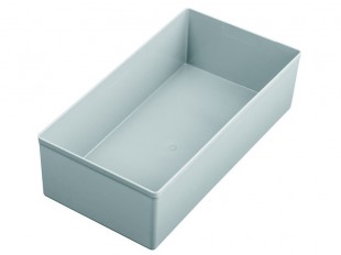 AKCE KW: Krabička plastová 108x216x63mm - šedá