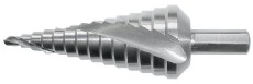 Vrták stupňovitý 4-12mm x 1mm HSS-M2 PROFI (spirálová drážka)