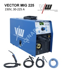 VECTOR MIG 225 + příslušenství + kukla