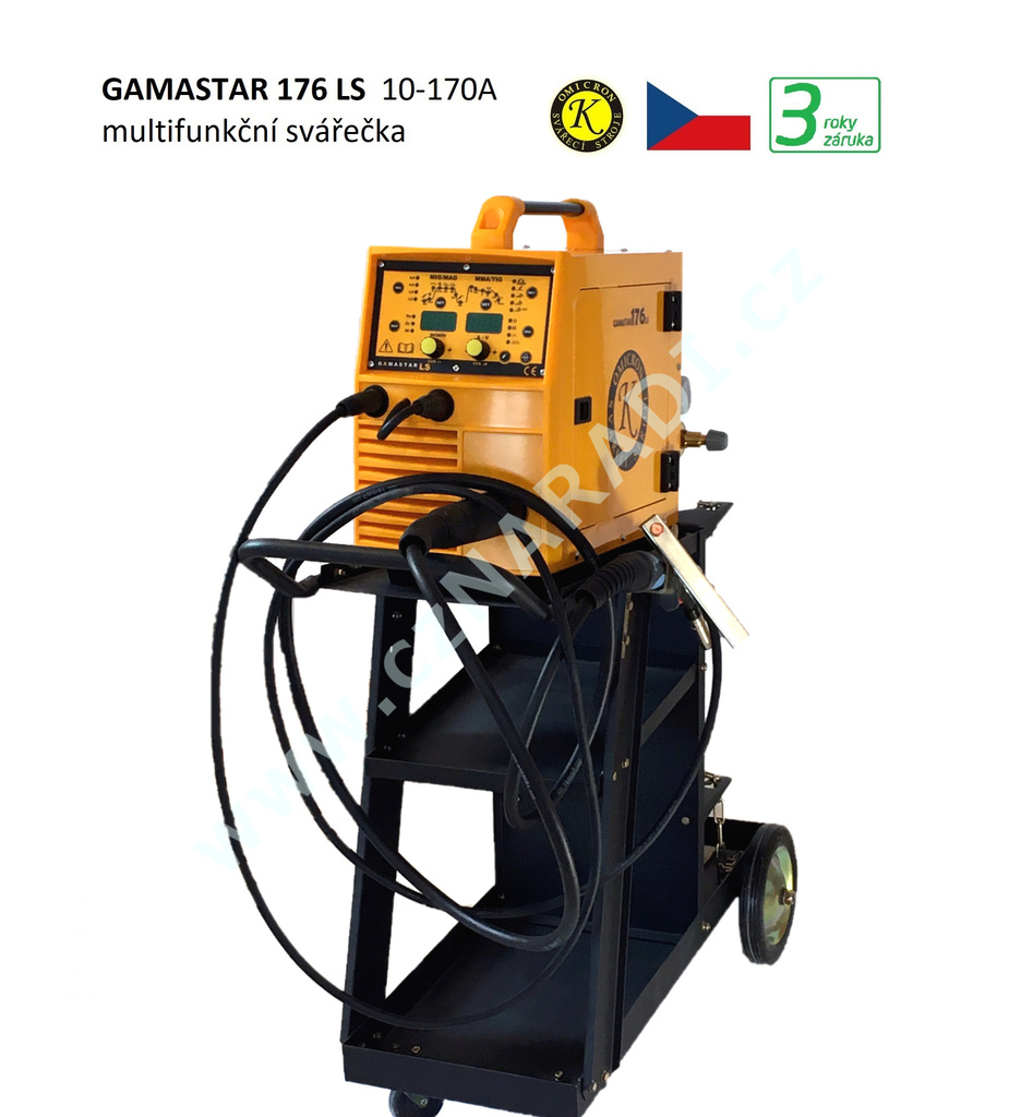 GAMASTAR 176LS multifunkční Cóčko + příslušenství + kukla Robot + lahev a vozík, záruka 3 roky