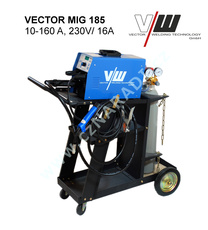 VECTOR MIG 185 + příslušenství + lahev + vozík