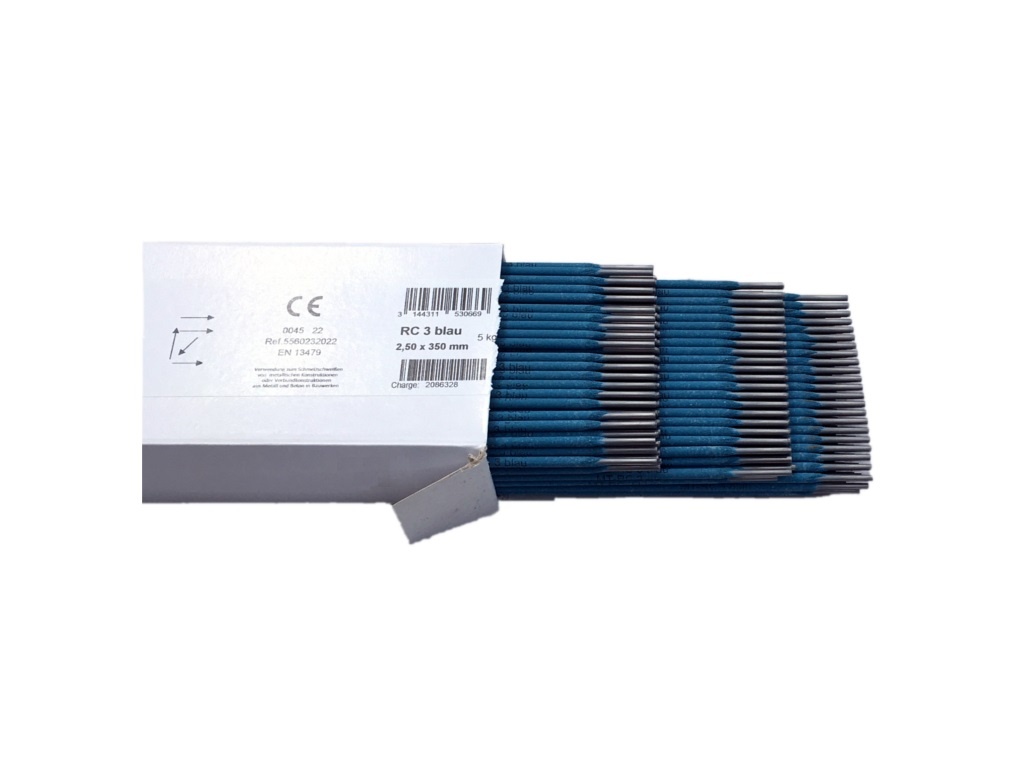 Svařovací elektrody MT-RC 3 blau, 2,5mm