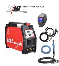 Vector London 2400 ACDC + kabely + Tig hořák + kukla