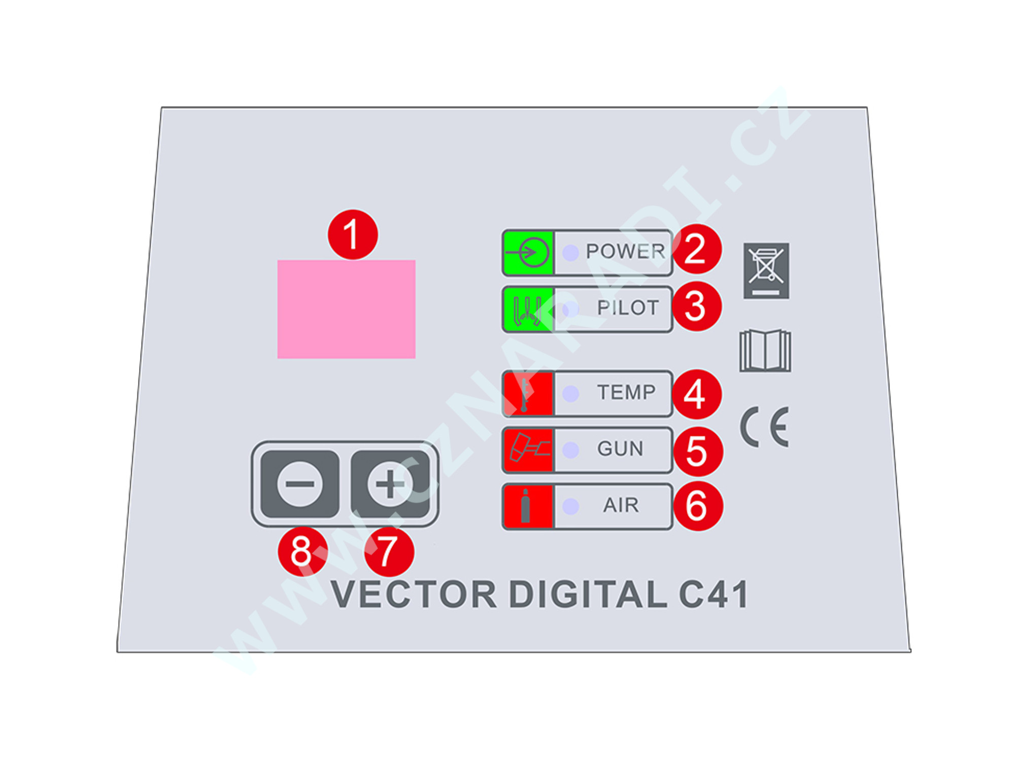 VECTOR DIGITAL C41 PLASMA C1049VD-3